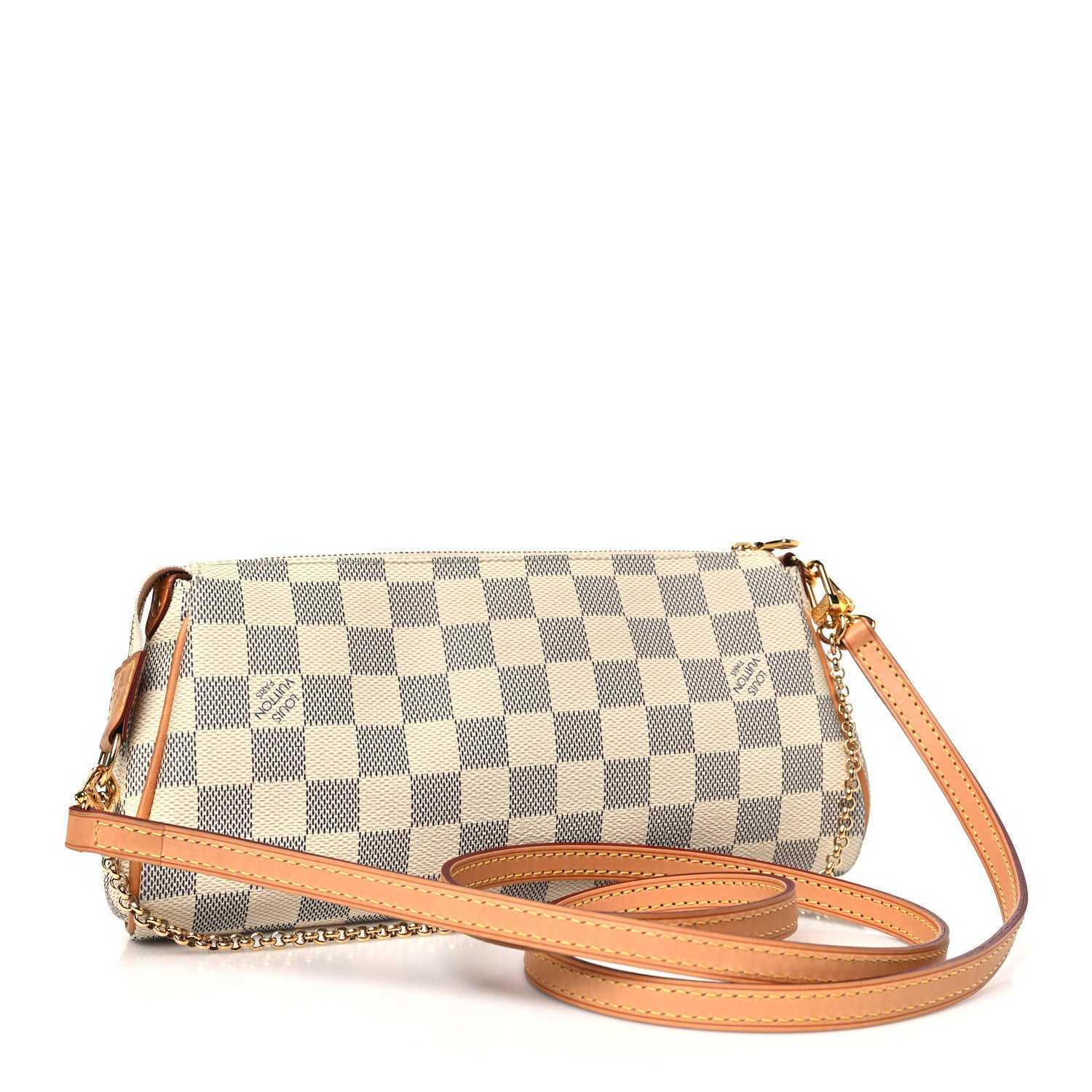 Louis Vuitton Damier Azur Eva Clutch 3 of 10