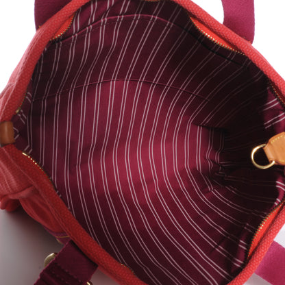 Louis Vuitton Toile Antigua Cabas MM Red Pink 8 of 8