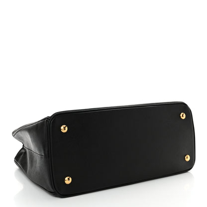 Prada Saffiano Lux Medium Tote Black 4 of 10