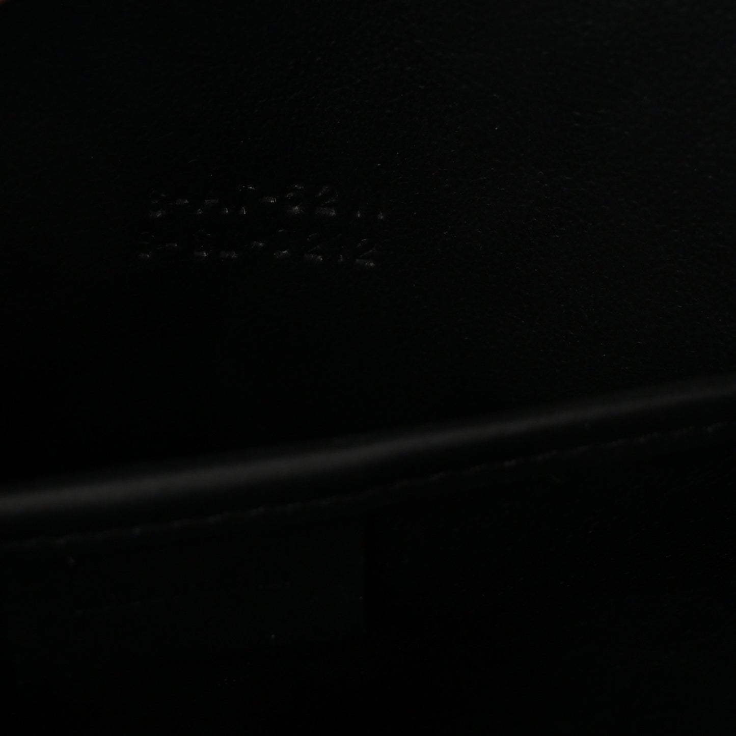 Smooth Calfskin Nano Luggage Black