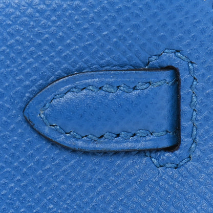 Hermes Epsom Mini Kelly Sellier 20 Bleu Zellige 11 of 28