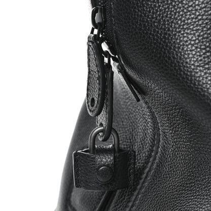 Balenciaga Calfskin LED Logo Large Projector Top Handle Black 13 of 13