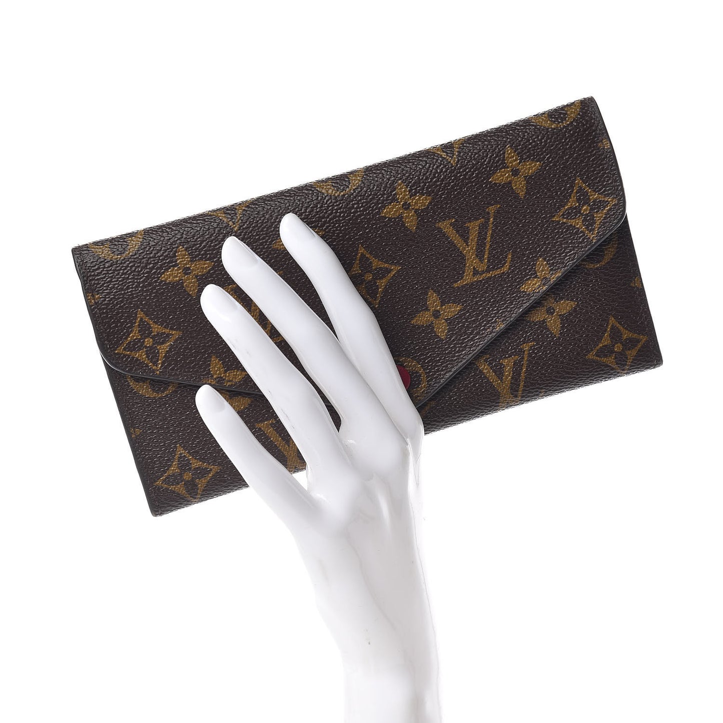 Monogram Josephine Wallet Fuchsia
