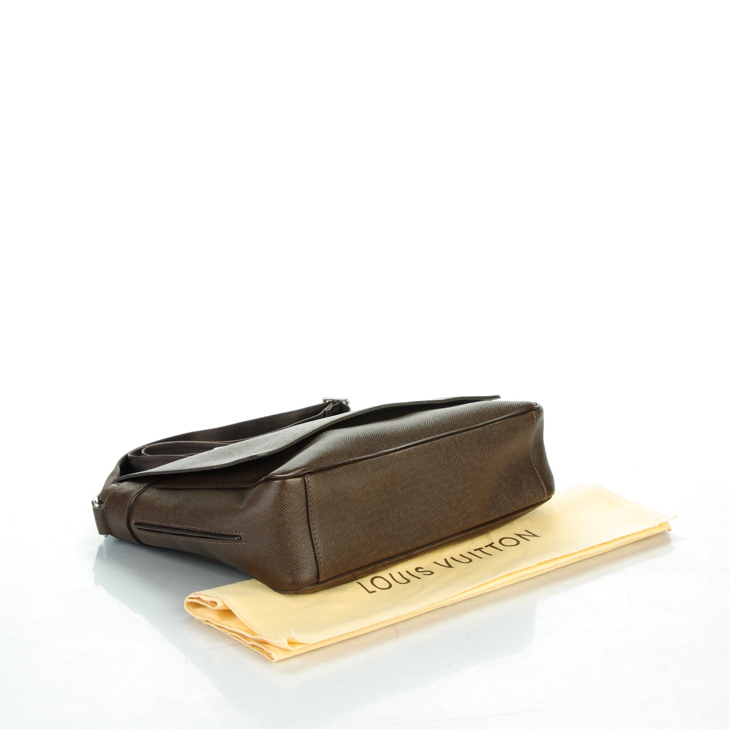Louis Vuitton Taiga Roman MM Messenger Grizzli 4 of 7