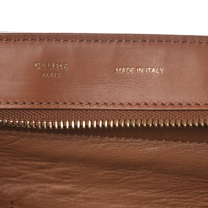 Celine Natural Calfskin Suede Medium Trapeze Tan 7 of 19