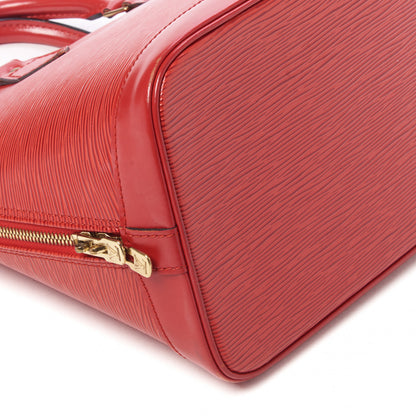 Louis Vuitton Epi Alma PM Castillan Red 7 of 9