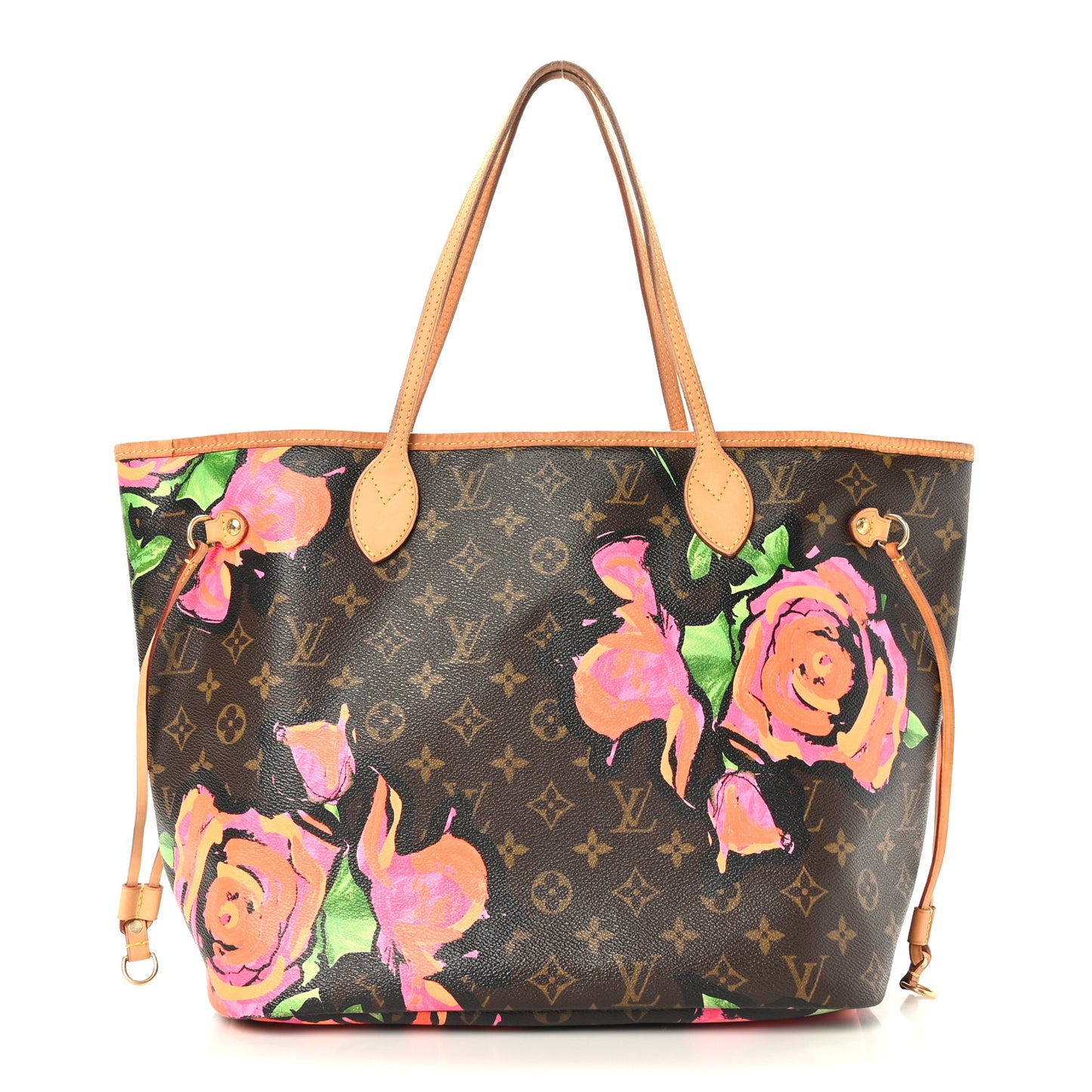 Monogram Roses Neverfull MM
