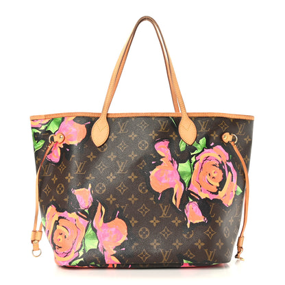 Louis Vuitton Monogram Roses Neverfull MM 1 of 9
