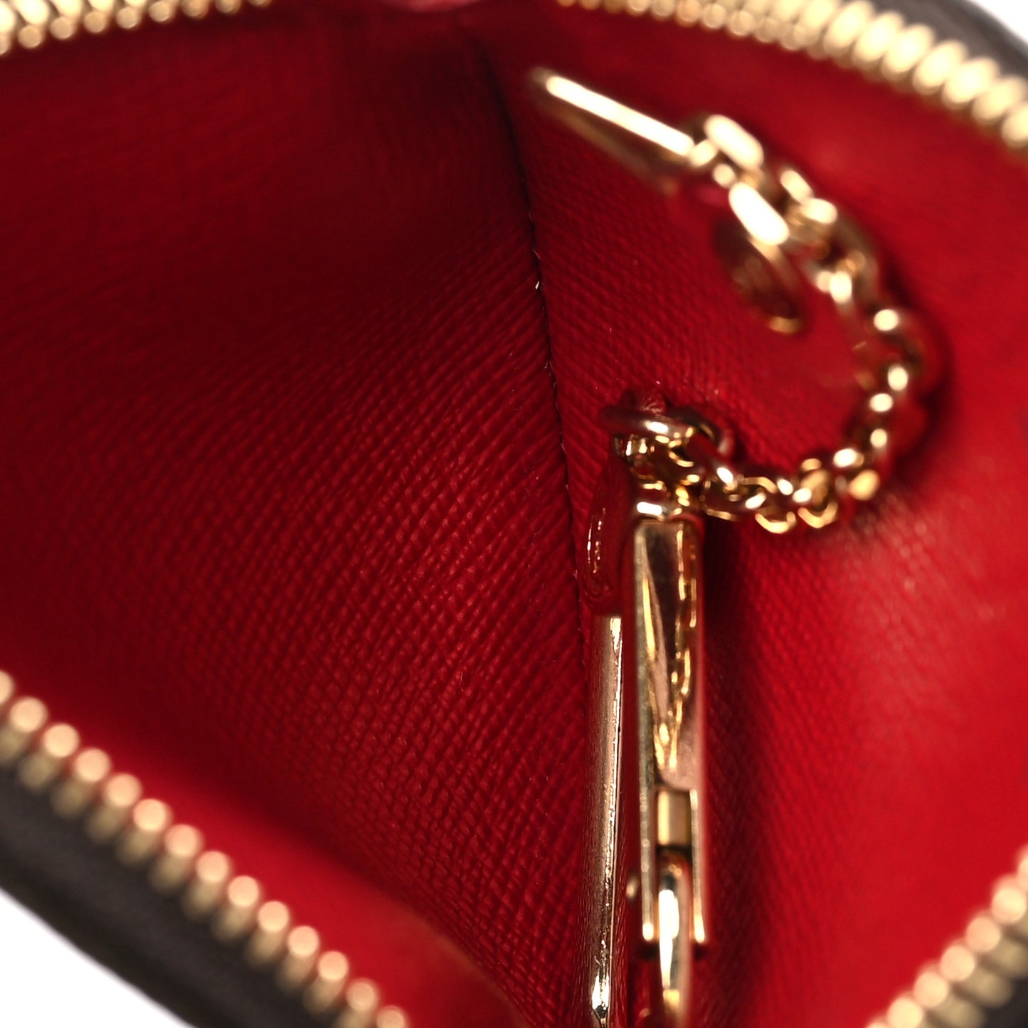 Monogram Cerises Round Coin Purse