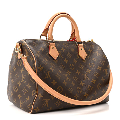 Louis Vuitton Monogram Speedy Soft Crafty 30 3 of 9