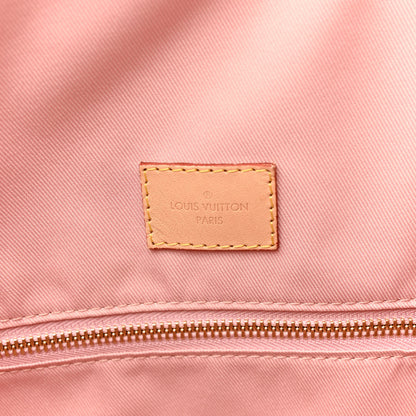Louis Vuitton Damier Azur Graceful MM Rose Ballerine 6 of 10