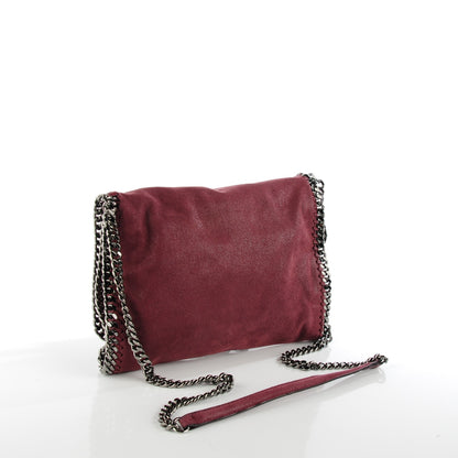 Stella McCartney Shaggy Deer Falabella Messenger Plum 4 of 10