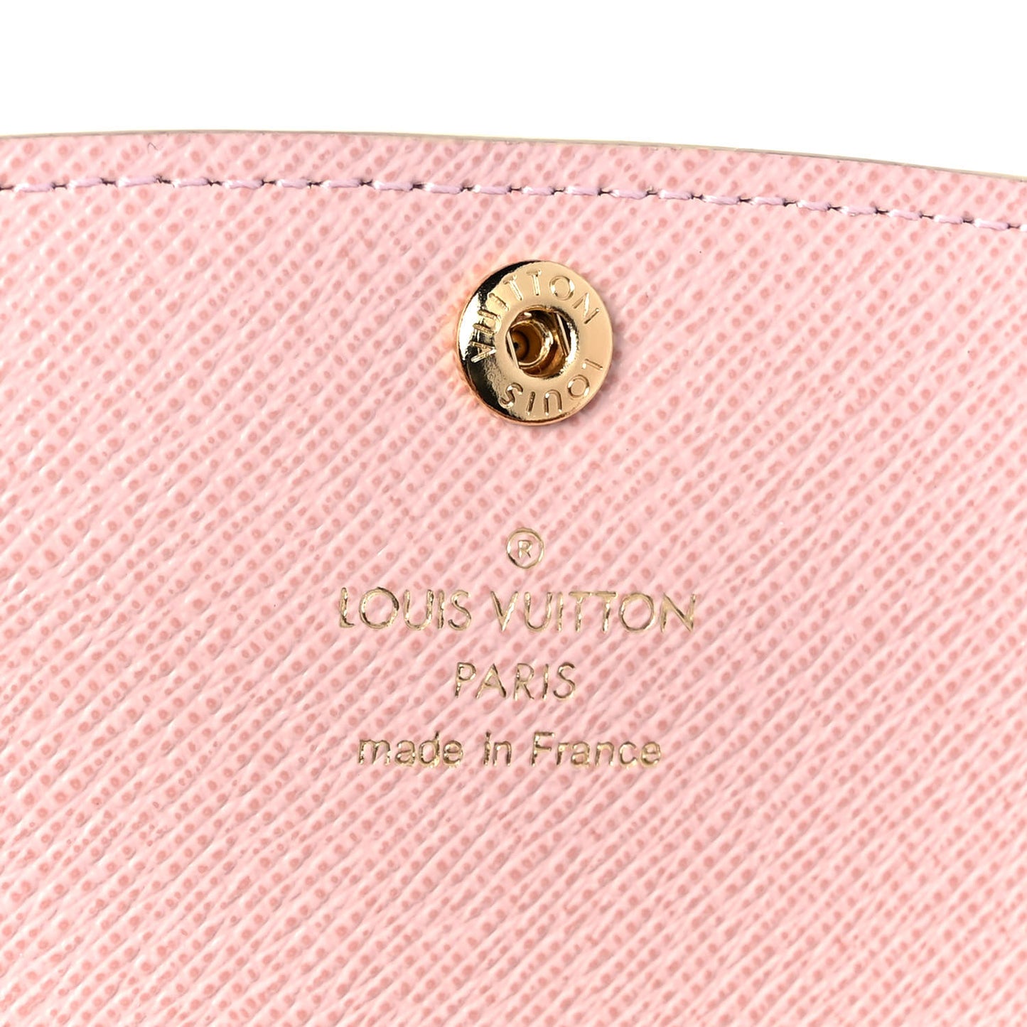 Damier Azur Emilie Wallet Rose Ballerine