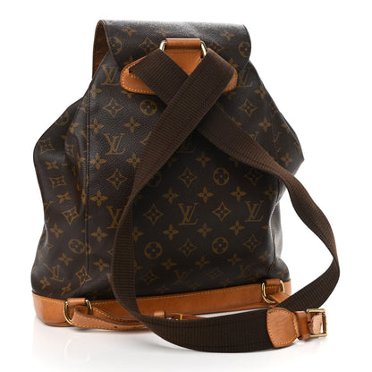 Louis Vuitton Monogram Montsouris GM Backpack 3 of 10