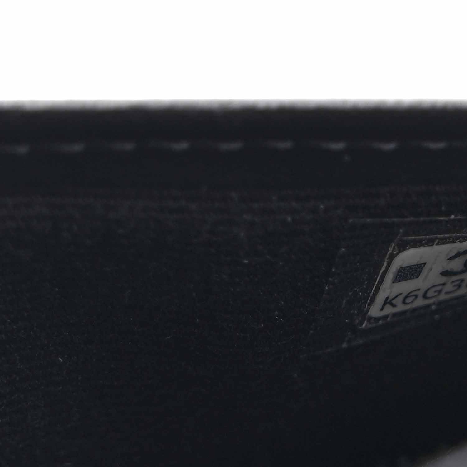 Chanel Grained Calfskin Quilted Passport Holder Wallet So Black 7 of 10