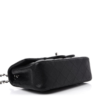 Chanel Caviar Quilted Mini Rectangular Flap Black 4 of 11