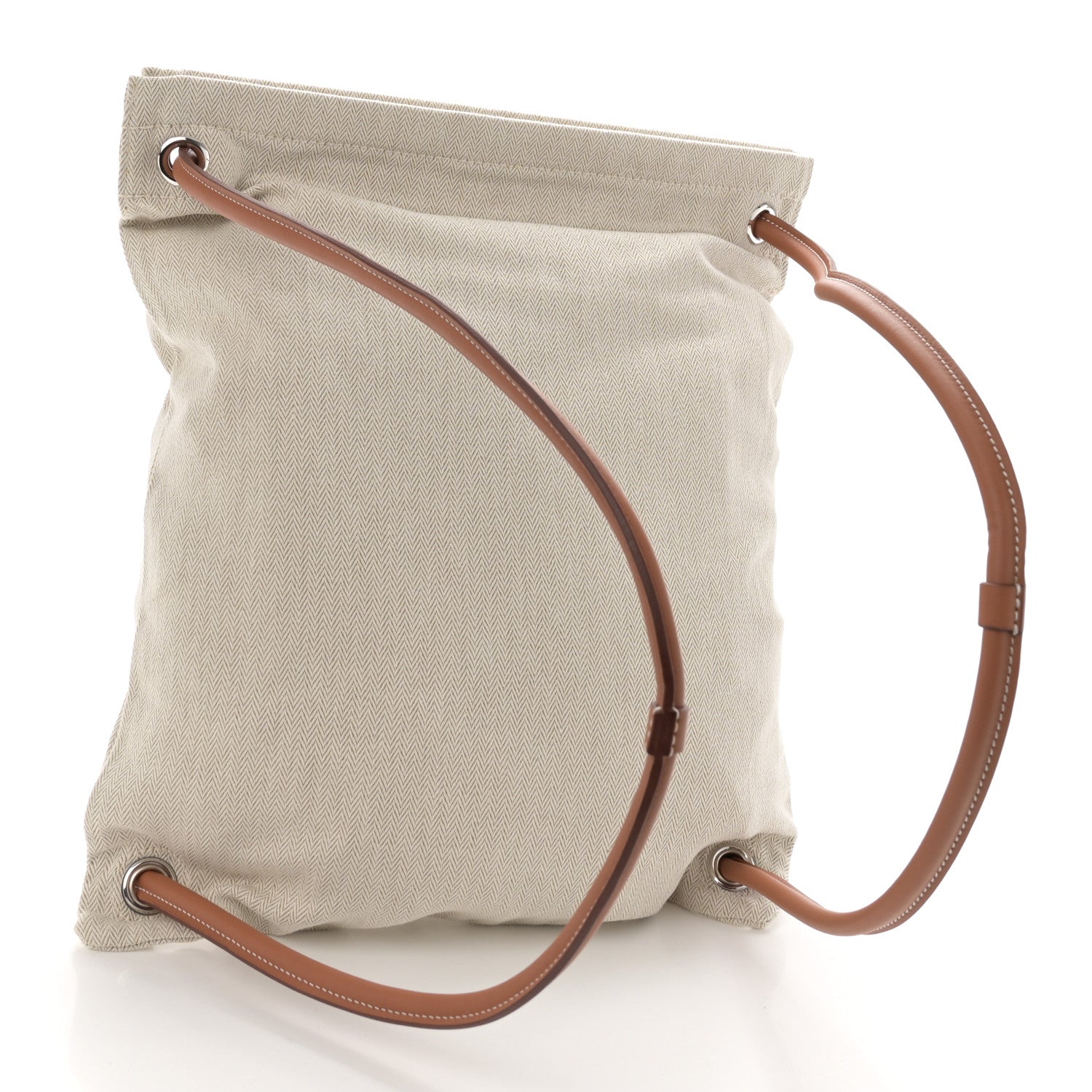 Hermes Toile Swift Maline Bag Gold Craie 3 of 9