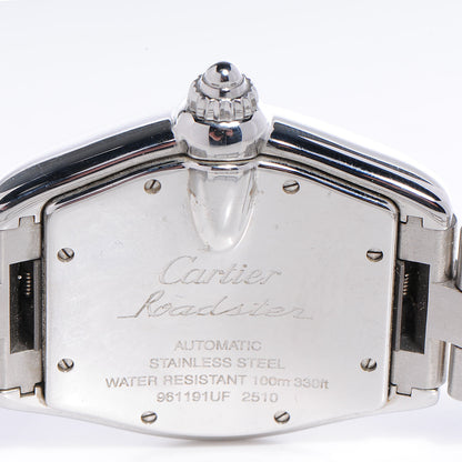 Cartier Stainless Steel 37mm Roadster Automatic Watch 5 of 7