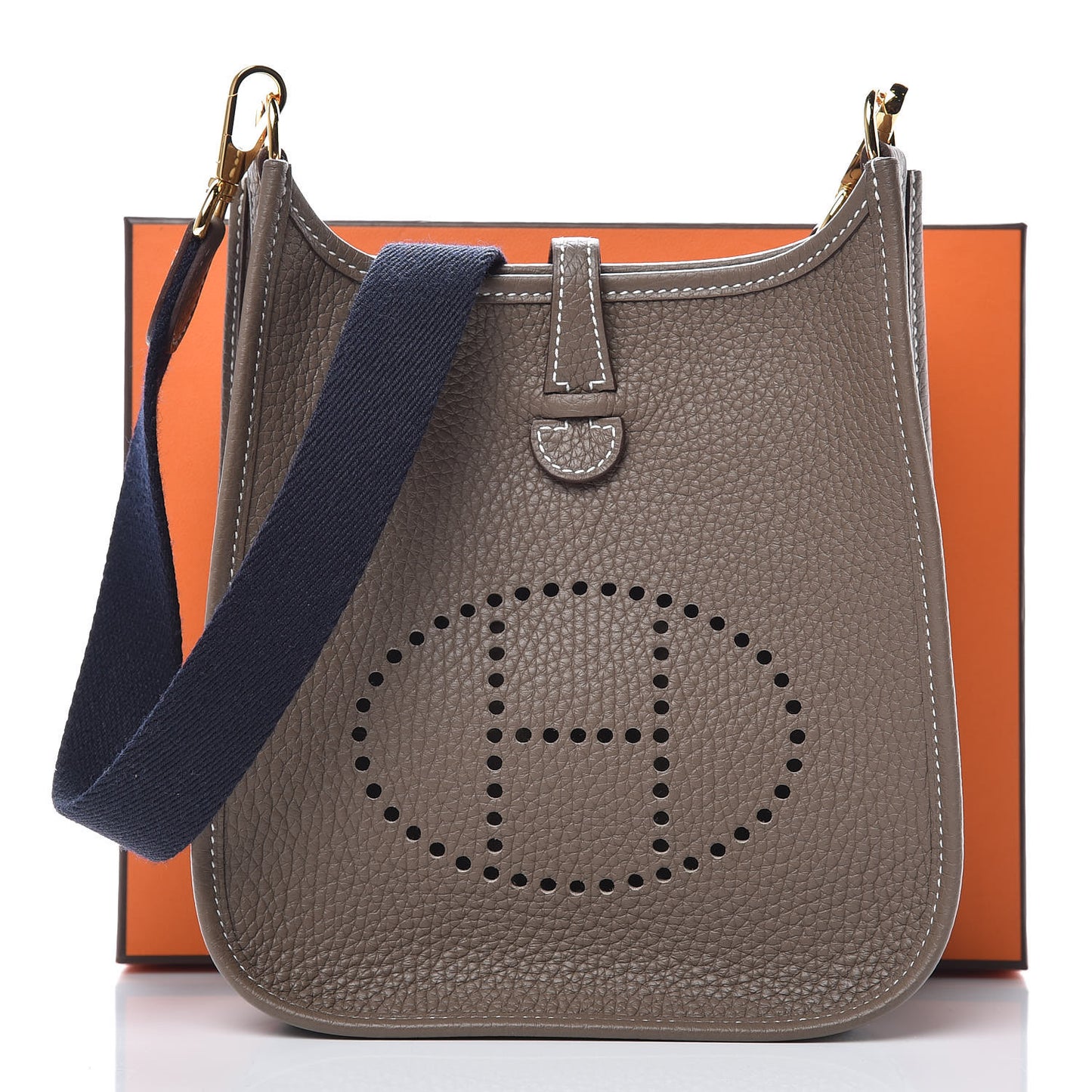 Taurillon Clemence Amazone Evelyne TPM Etoupe Bleu Indigo
