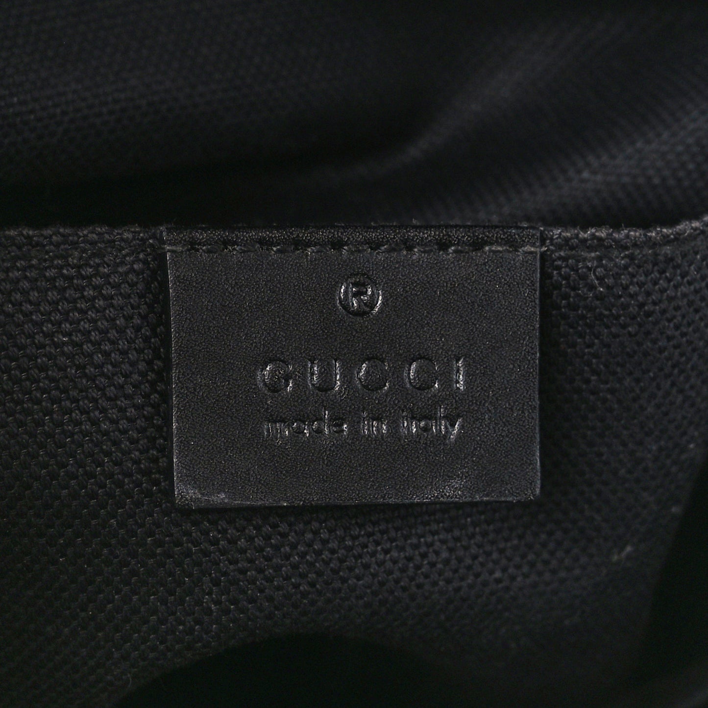 GG Supreme Monogram Web Small Flat Messenger Bag Black Grey