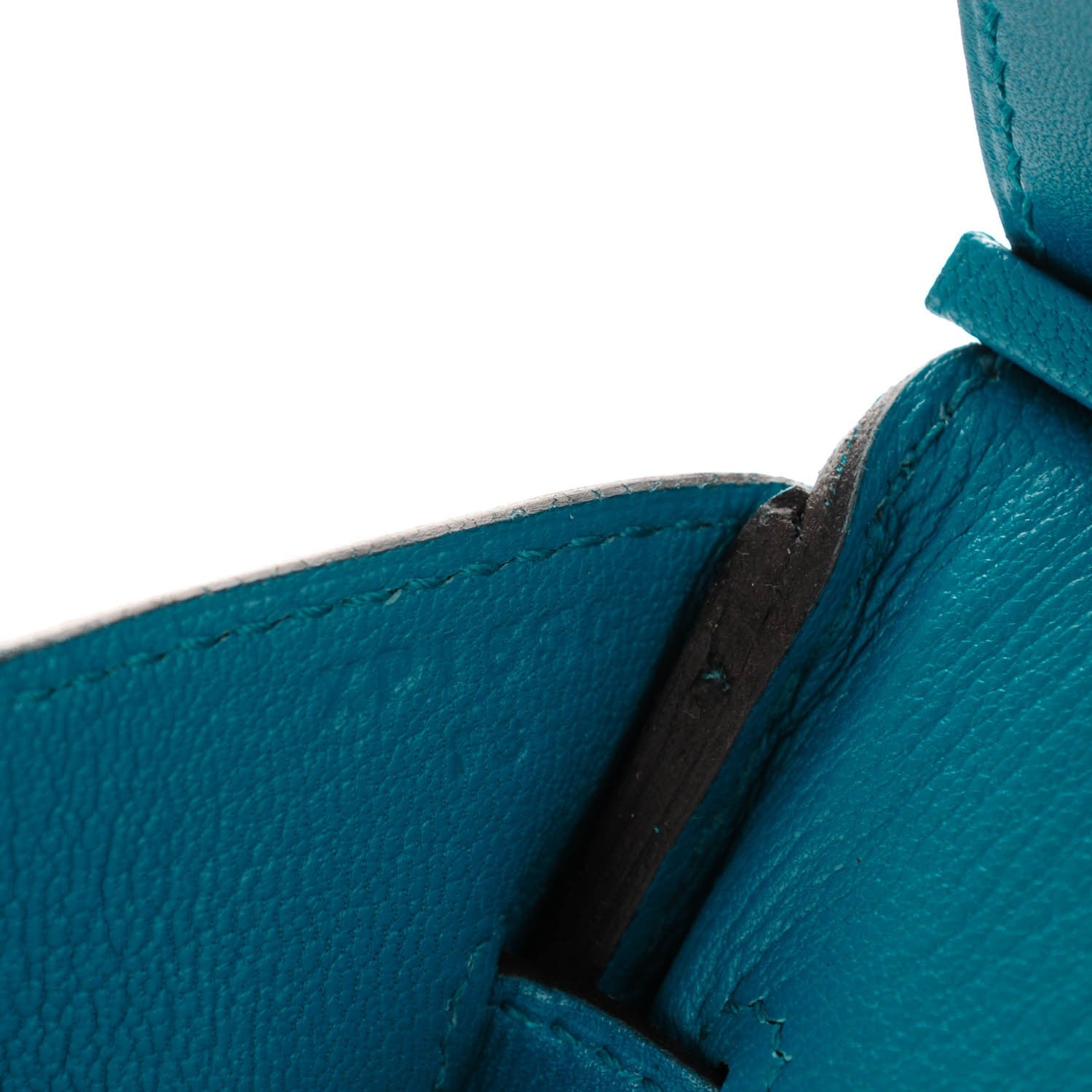 Hermes Tadelakt Birkin 30 Bleu Izmir 11 of 25
