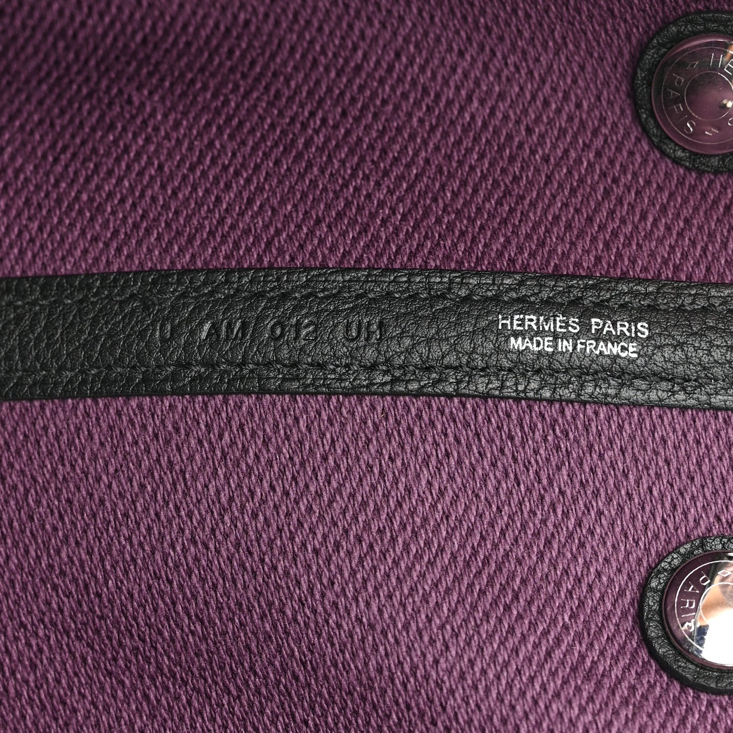 Twill H Negonda Garden Party 30 TPM Tote Ecru Black Cassis