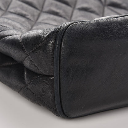 Chanel Lambskin Quilted Shoulder Bag Black 8 of 9