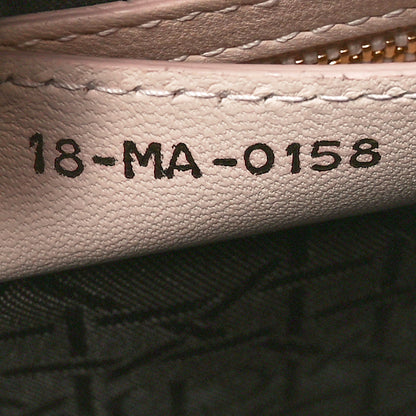 Christian Dior Lambskin Cannage Medium Lady Dior Light Pink 7 of 11