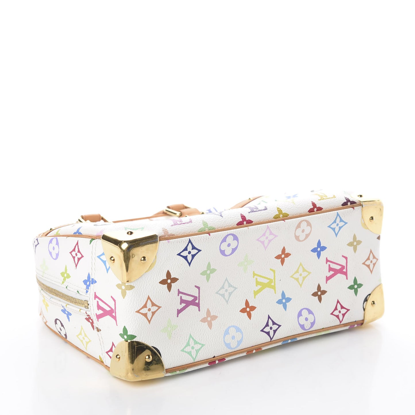 Monogram Multicolor Trouville White