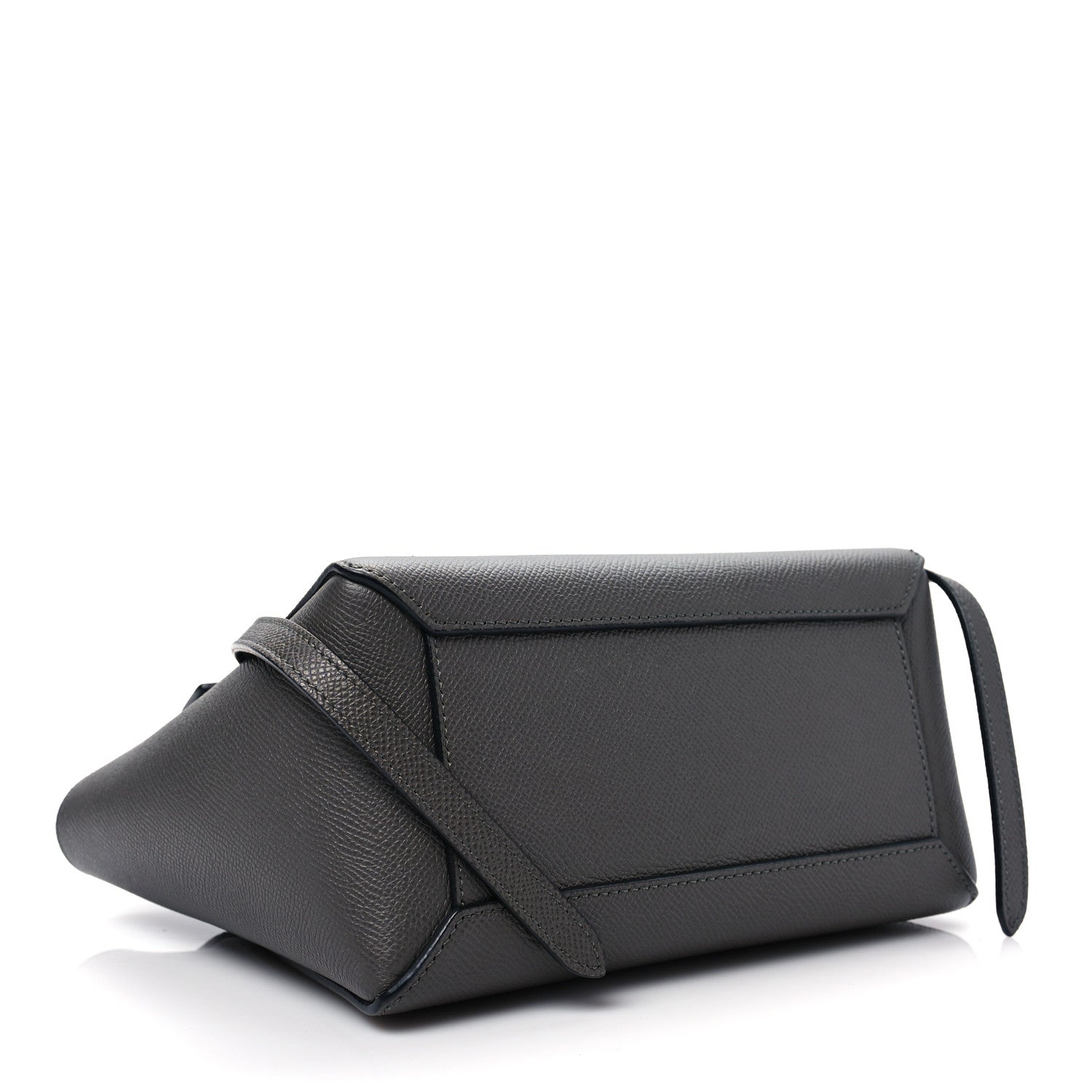 Celine Grained Calfskin Nano Belt Bag Grey 3 of 6