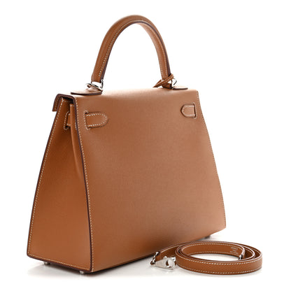 Hermes Epsom Kelly Sellier 28 Gold 3 of 11