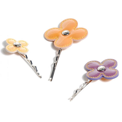 Louis Vuitton Vernis Fleur Hair Pin Barettes 1 of 5