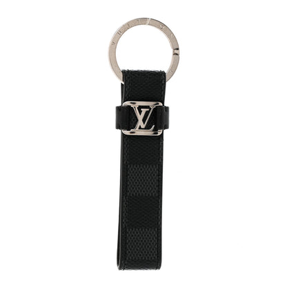 Louis Vuitton Damier Graphite LV Dragonne Key Holder 1 of 3