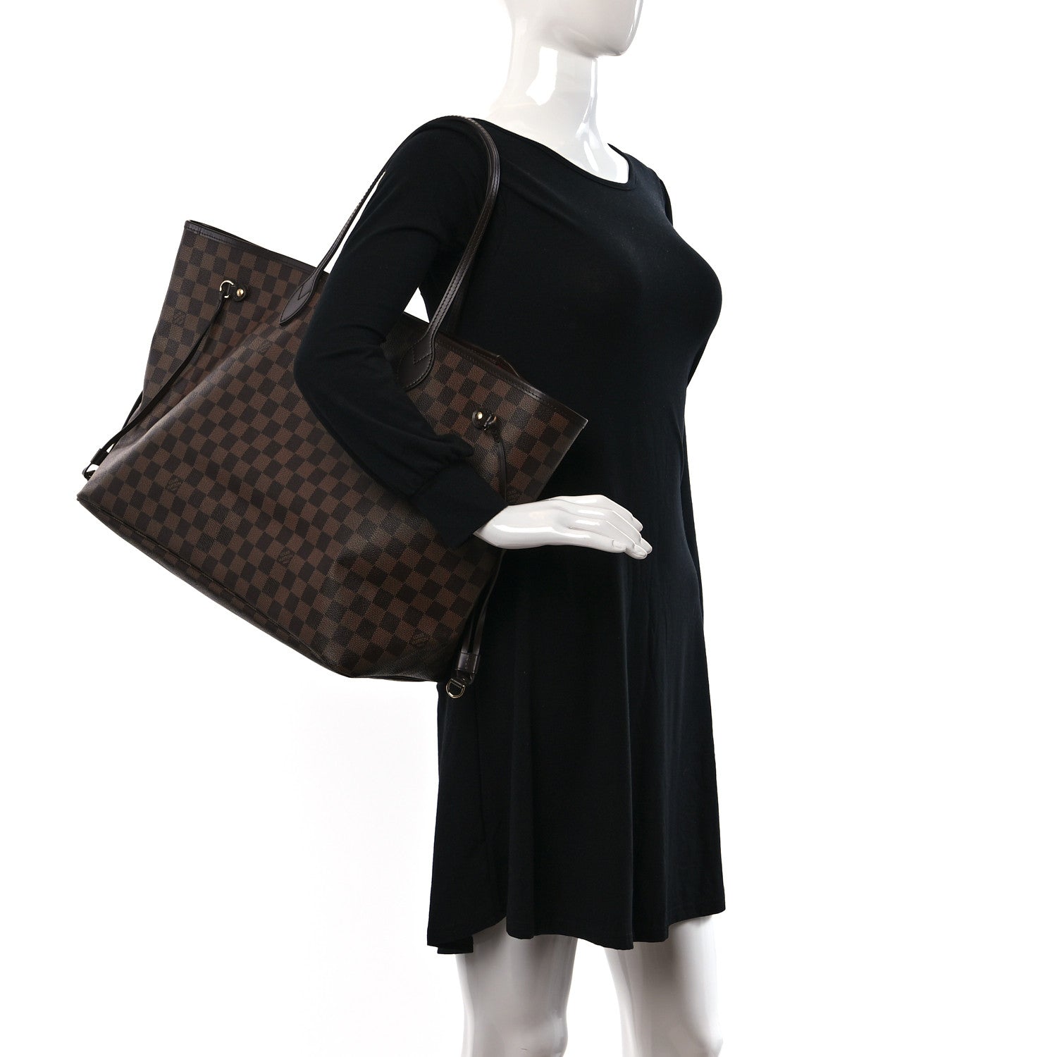 Louis Vuitton Damier Ebene Neo Neverfull GM 2 of 10