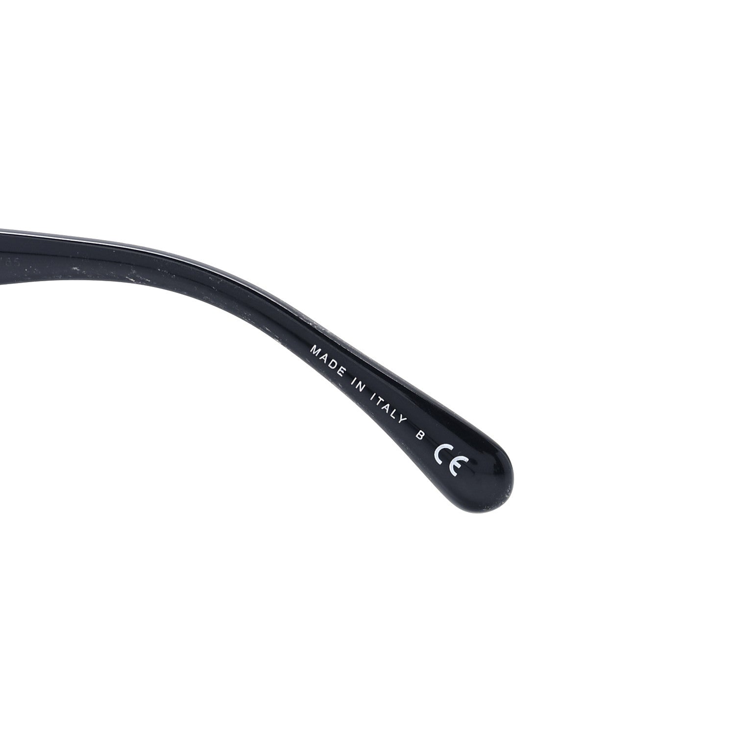 Chanel Acetate Strass Polarized Square Sunglasses 5422-B Black 6 of 7