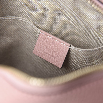 Gucci Monogram Mini Bree Messenger Bag Beige Soft Pink 7 of 9