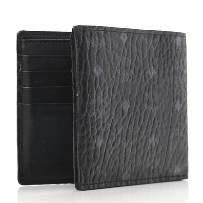 MCM Visetos Bi-Fold Wallet Black 3 of 6