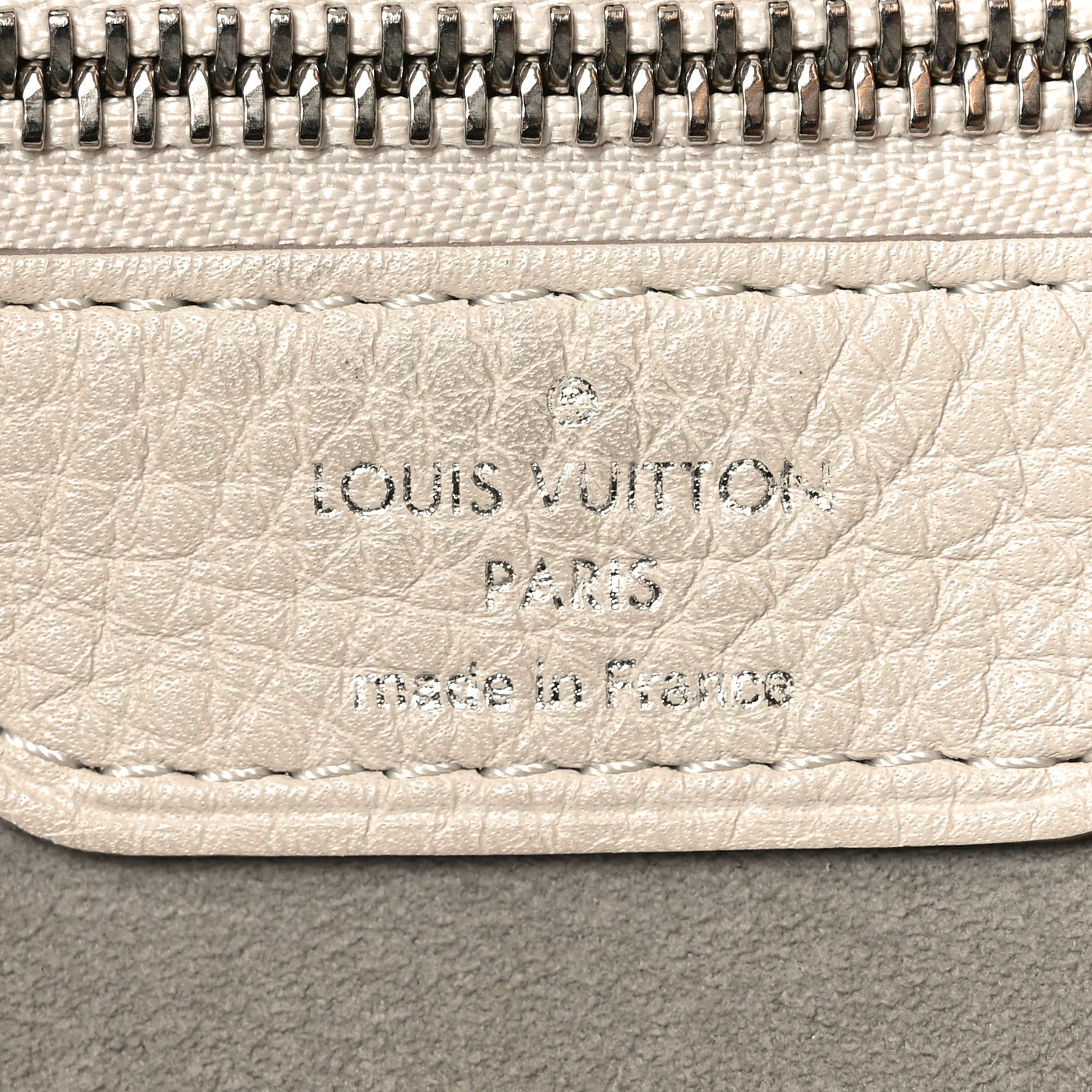 Louis Vuitton Mahina L Ivory 6 of 10