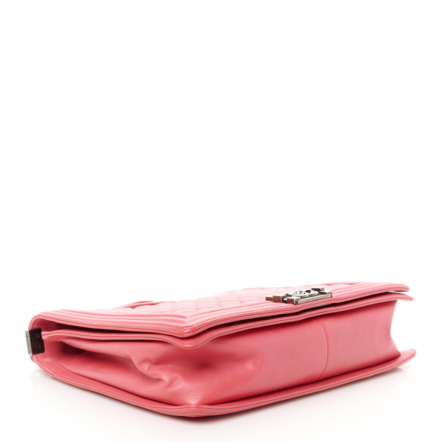 Chanel Calfskin Quilted Large Boy Flap Pink 4 of 10