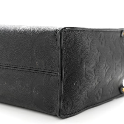 Louis Vuitton Empreinte Monogram Giant Onthego PM Black 9 of 13