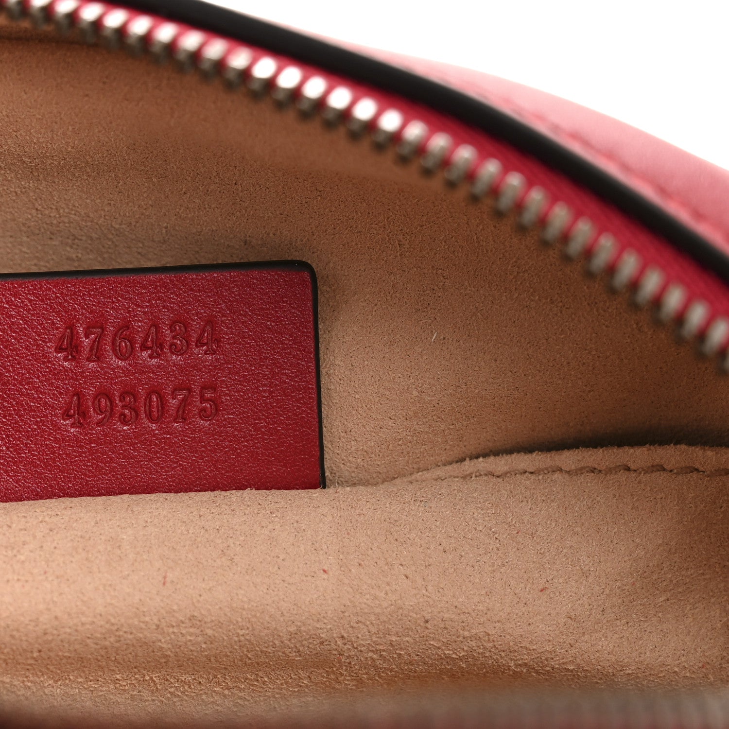 Gucci Calfskin Matelasse GG Marmont Belt Bag 75 30 Hibiscus Red 7 of 10