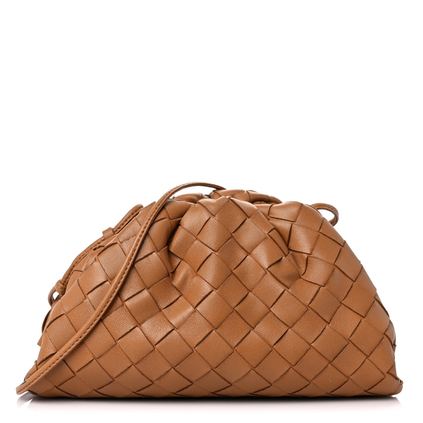 Nappa Intrecciato The Mini Pouch Carmel