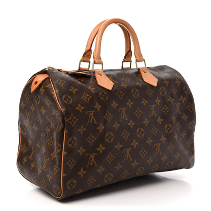 Louis Vuitton Monogram Speedy 35 3 of 10