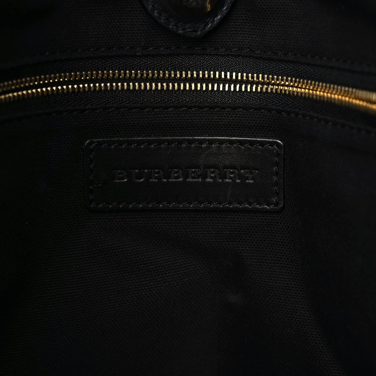 Calfskin House Check Big Crush Black