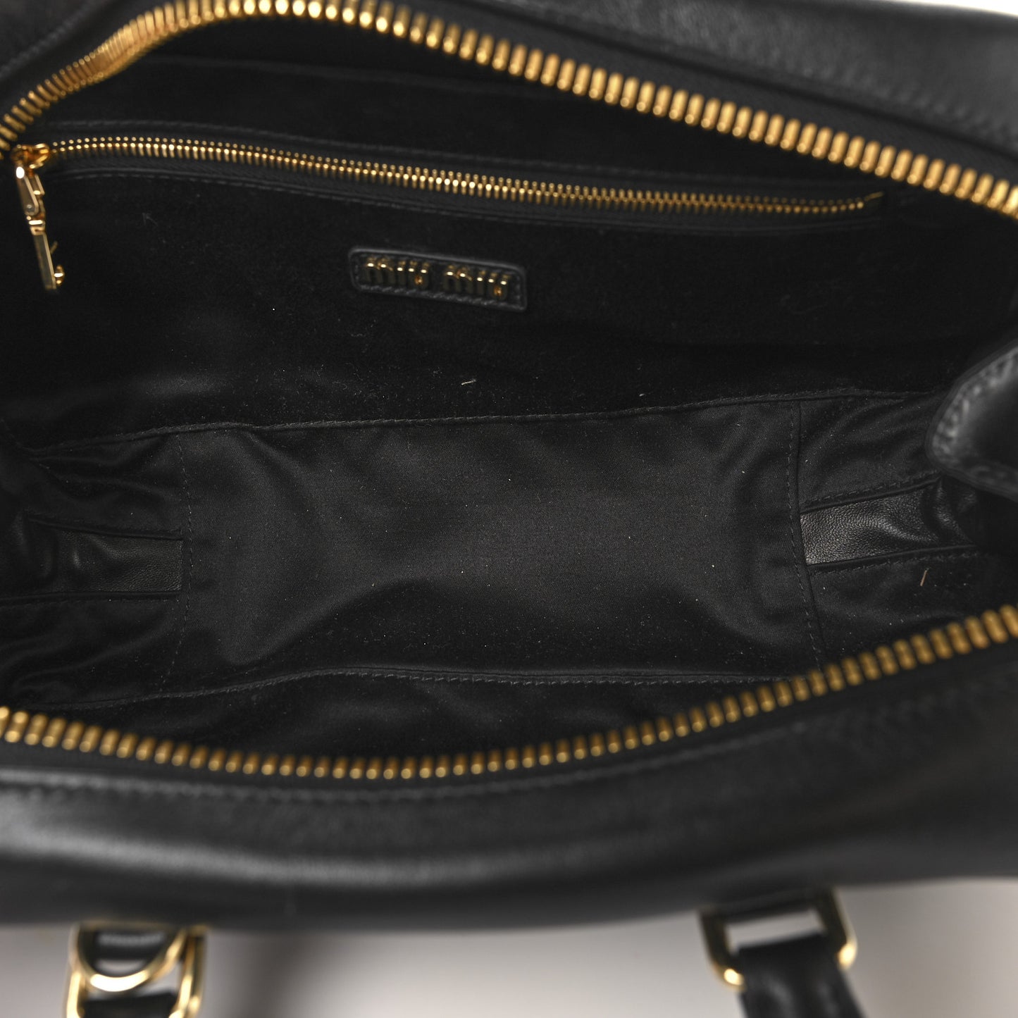Nappa Matelasse Large Arcadie Top Handle Bag Black