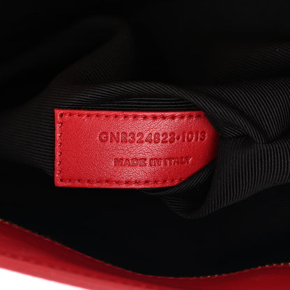 Saint Laurent Calfskin Small Sac De Jour Lipstick Red 8 of 19