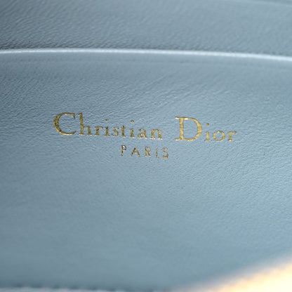 Christian Dior Calfskin Macrocannage Mini Caro Bag Bracing Blue 7 of 12