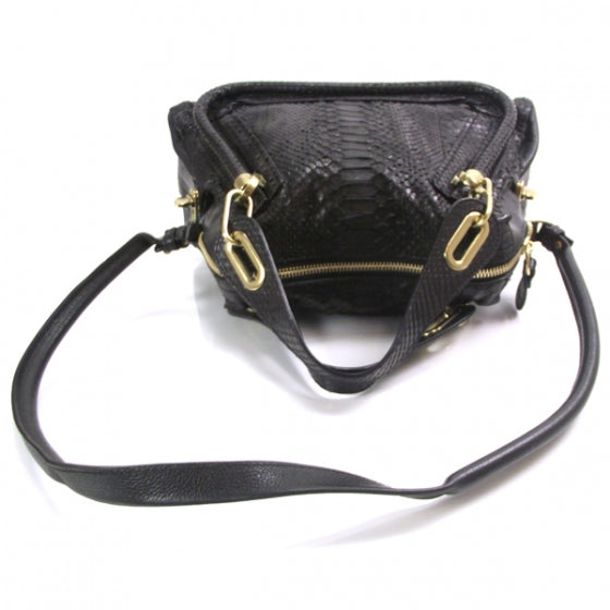 Chloe Python Medium Paraty Black 5 of 11
