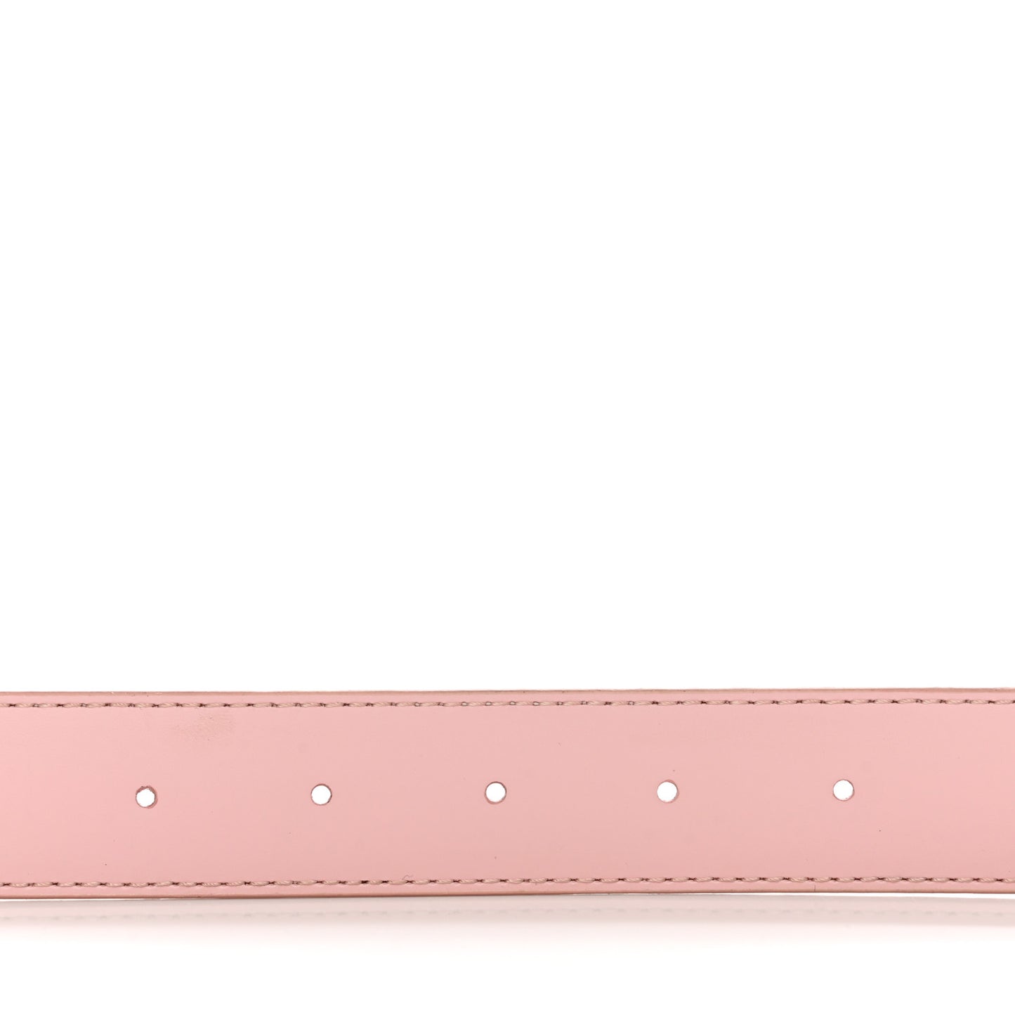 Damier Azur LV Initiales 32mm Belt 80/32 Rose Ballerine
