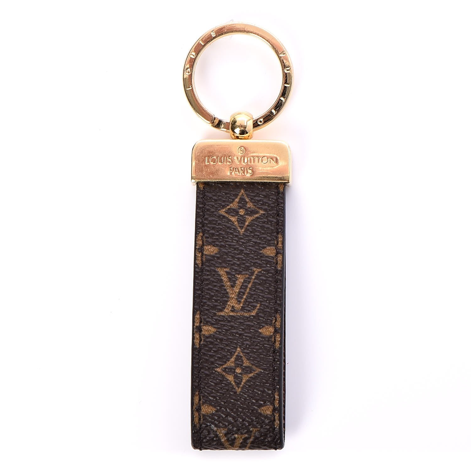 Louis Vuitton Monogram Dragonne Key Holder 1 of 3